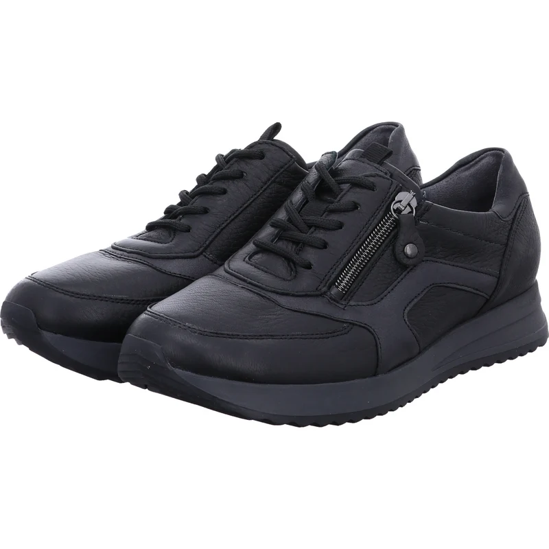 Waldläufer Schnürschuh H-Vicky schwarz