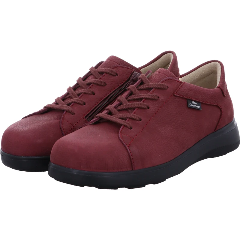 FinnComfort Schnürschuh OAKLAND rot