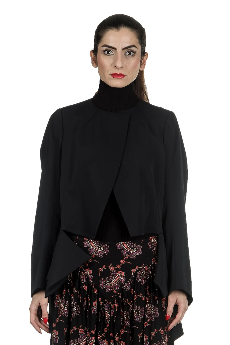 Comme Des Garçons Damen Blazer mit Einsätzen schwarz