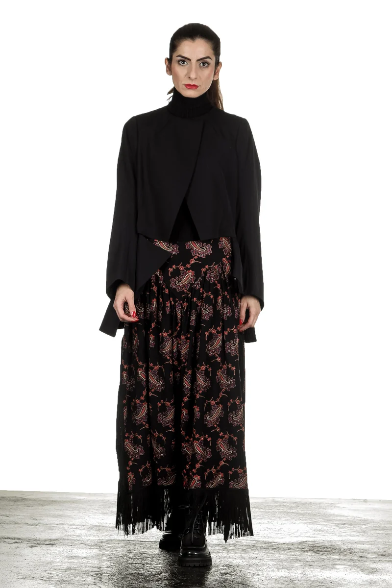 Comme Des Garçons Damen Blazer mit Einsätzen schwarz