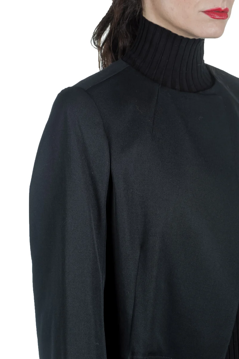 Comme Des Garçons Damen Blazer mit Einsätzen schwarz