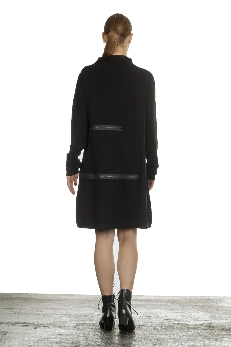 Sarah Pacini Damen Avantgarde Kleid schwarz