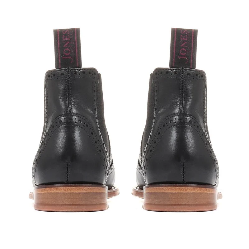 Kenia Goodyear Welted Leather Chelsea Boots - KENIA / 322 783 - Black