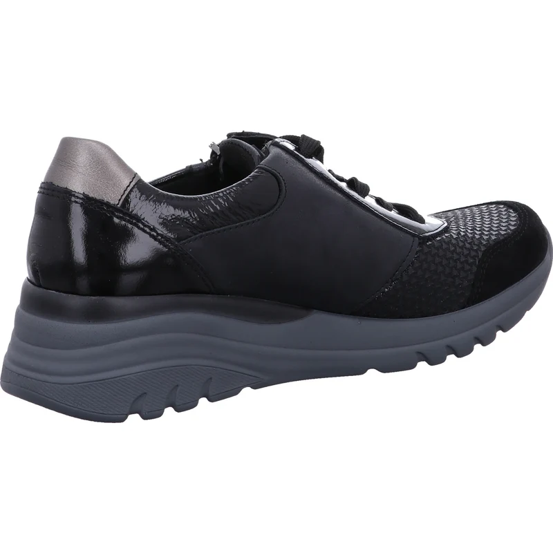 Waldläufer Schnürschuh H-Carla-Soft schwarz