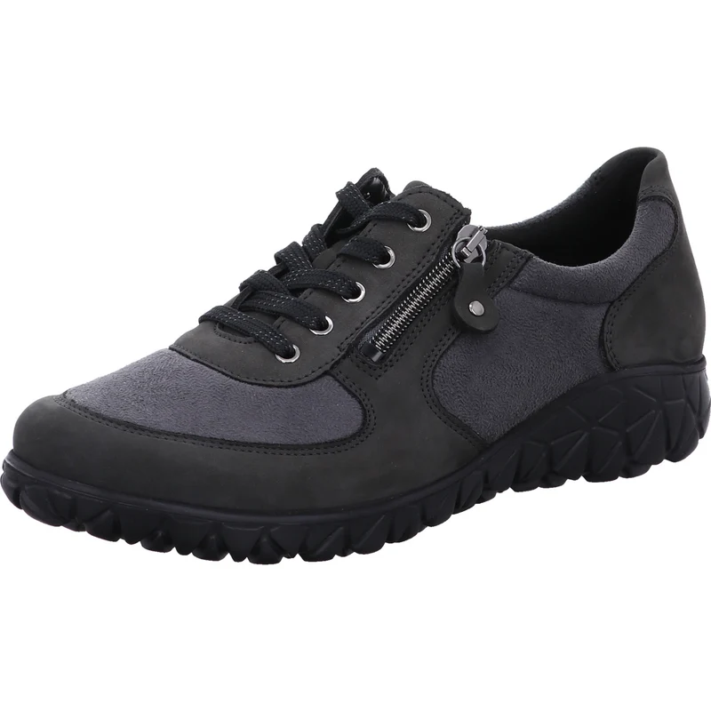 Waldläufer Schnürschuh Havy-Soft grau