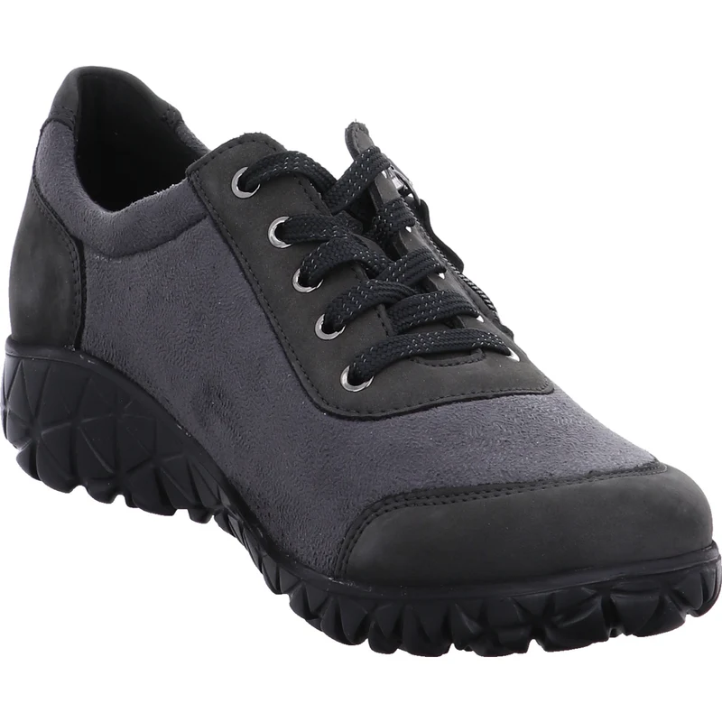 Waldläufer Schnürschuh Havy-Soft grau