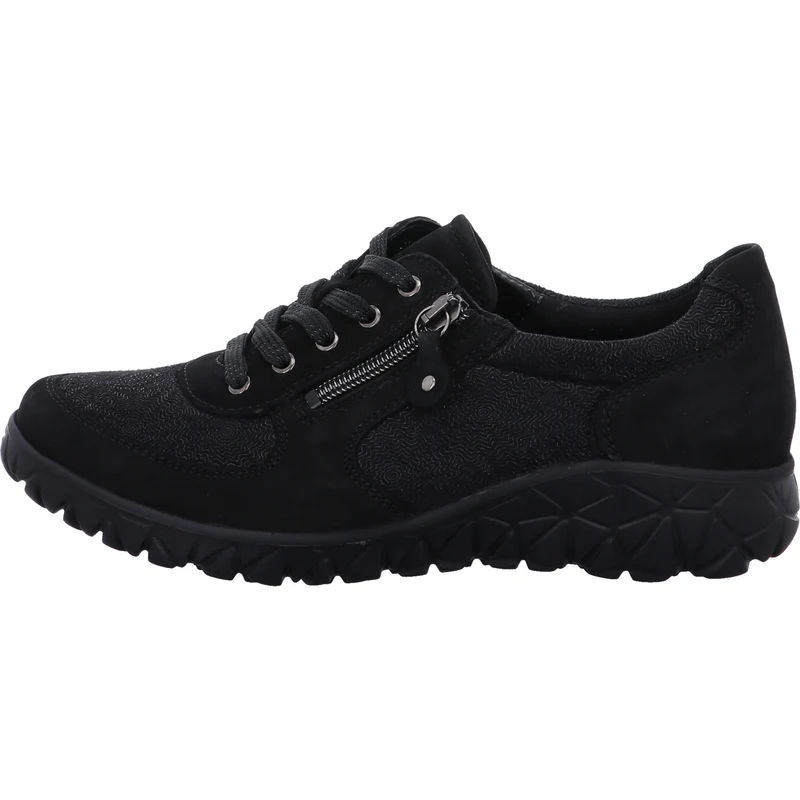 Waldläufer Schnürschuh Havy schwarz