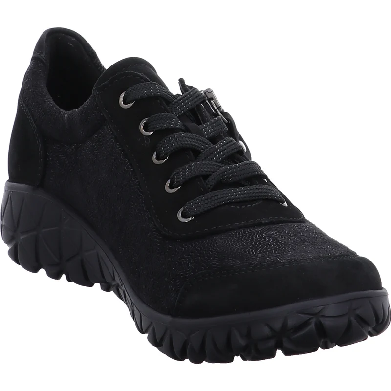 Waldläufer Schnürschuh Havy schwarz