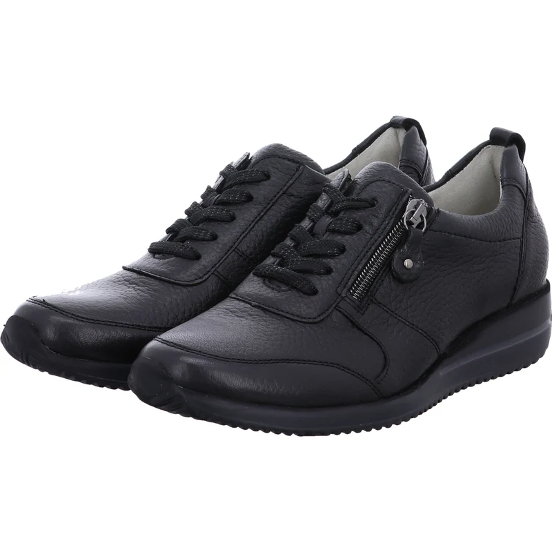 Waldläufer Schnürschuh Himona schwarz