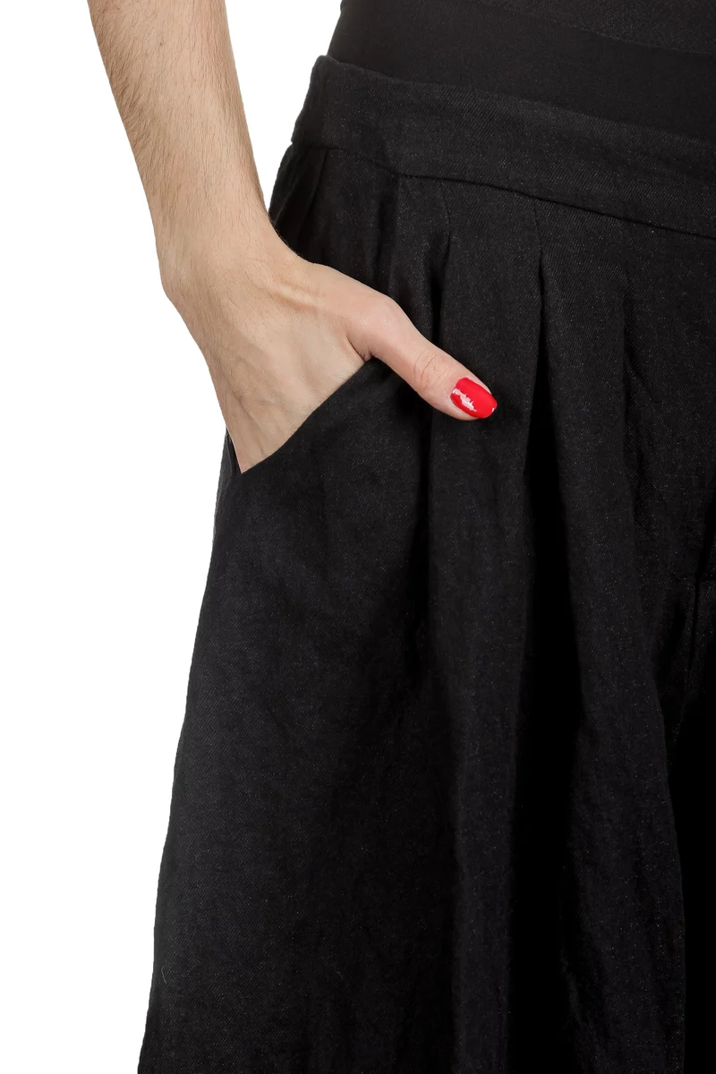 Apuntob Damen Avantgarde Rock schwarz