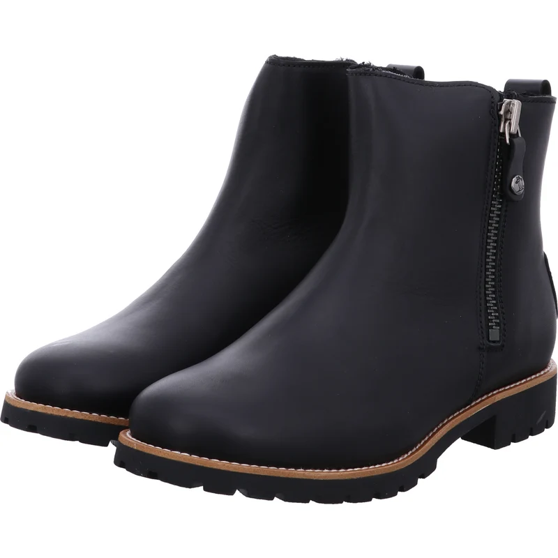 Panama Jack Stiefelette Fiore Igloo Trav schwarz