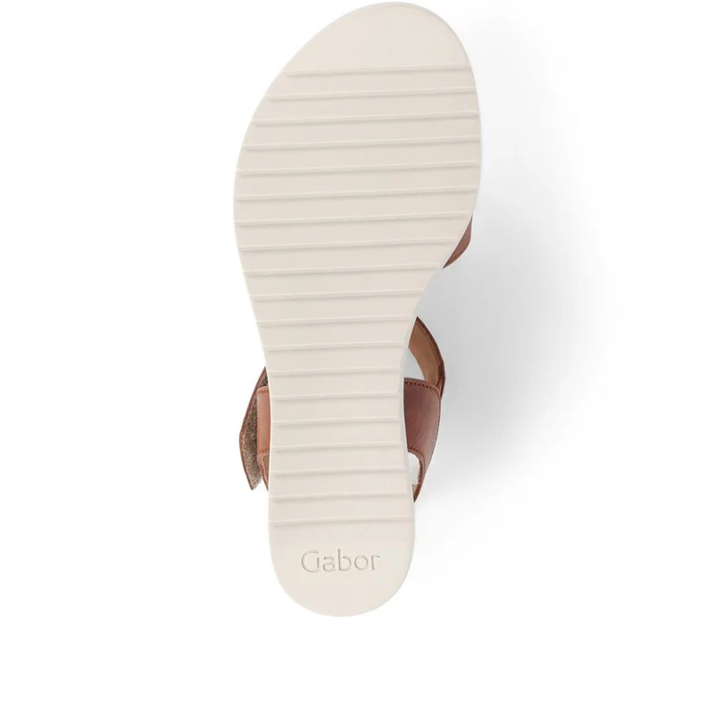 Raynor Gabor Wedge Sandals - GAB39511 / 325 072 - Tan
