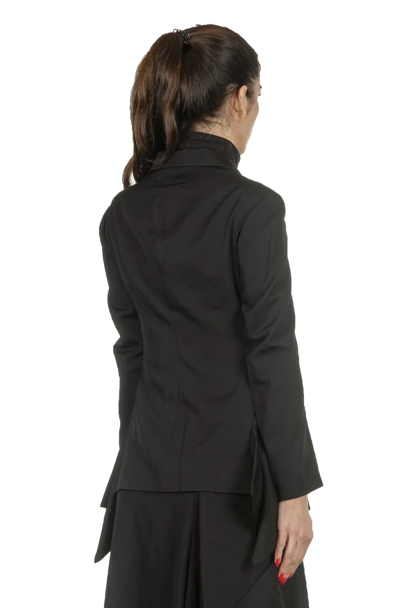 Yohji Yamamoto Damen Avantgarde Blazer schwarz