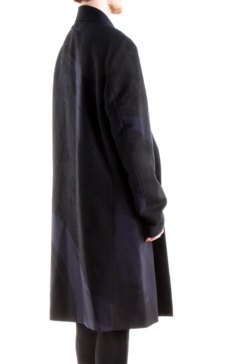 ISSEY MIYAKE Herren Mantel bicolor schwarz