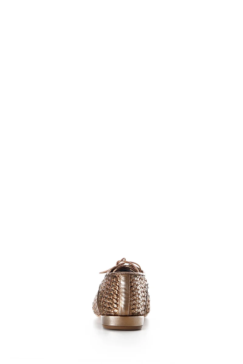 Marsèll Geflochtene Damen Schnürschuhe bronze