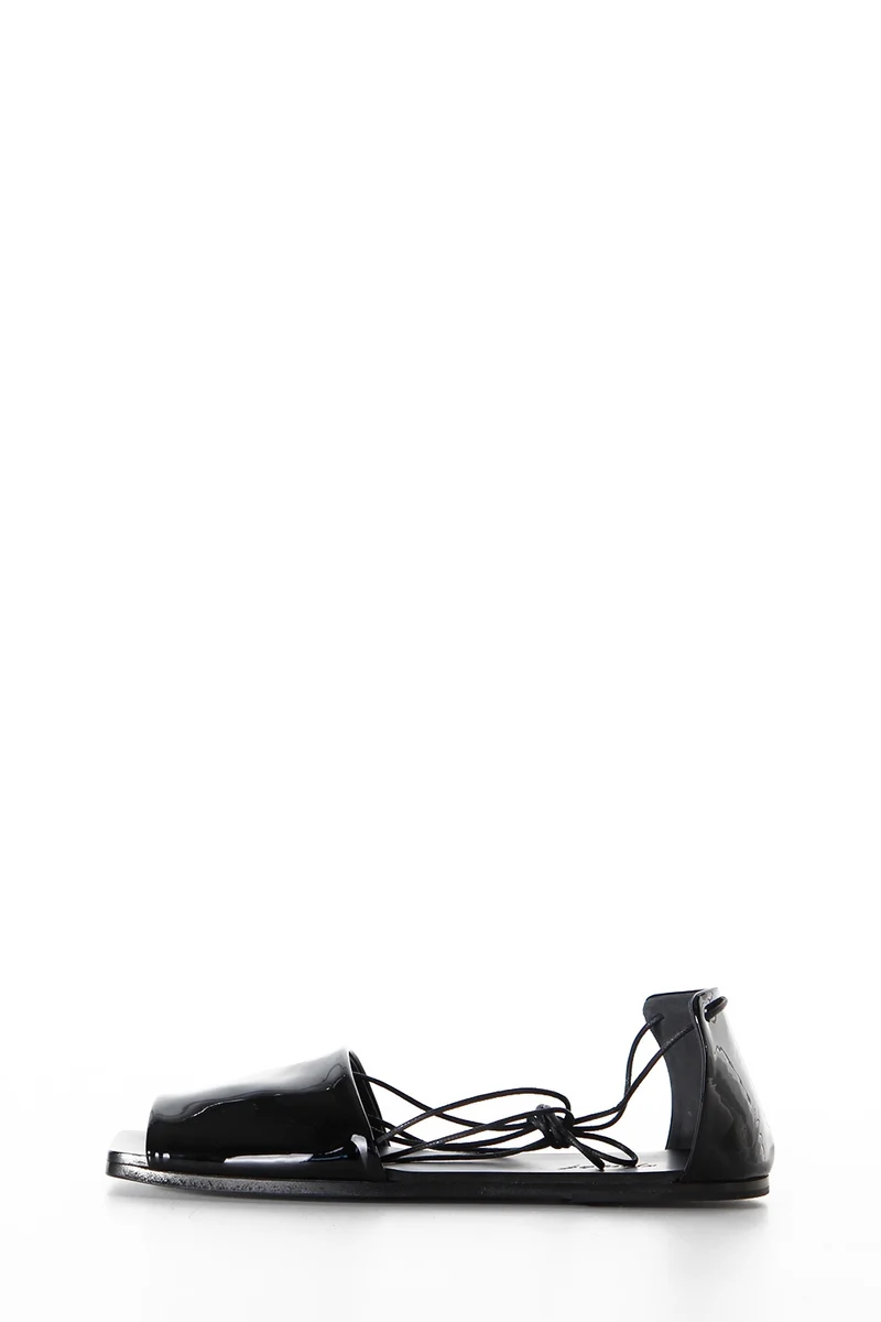 Marsèll Damen Sandalen Spartolello Lack schwarz