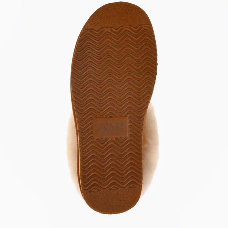 Fabiola Faux Fur Slippers - FABIOLA / 326 072 - Chestnut