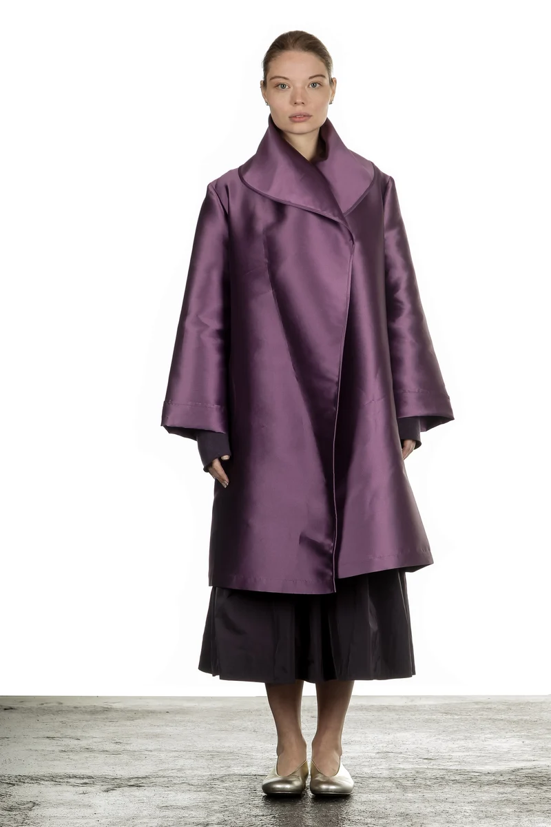 Katharina Hovman Damen Cape violett