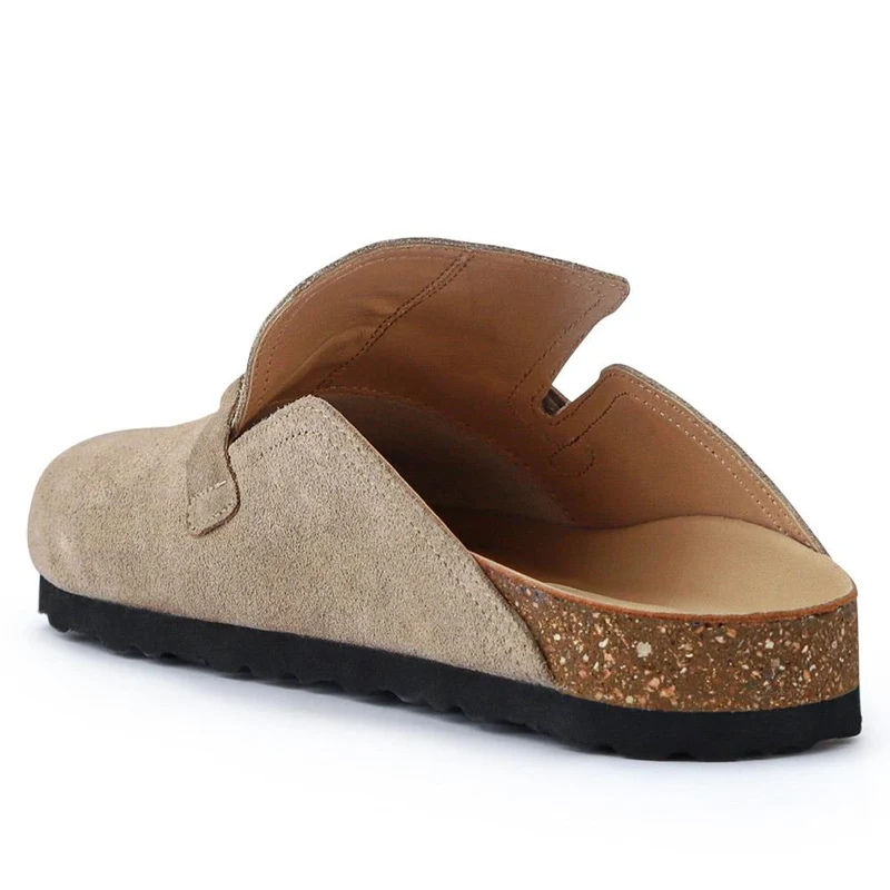 Geona Leather Mules - GEONA / 327 144 - Beige