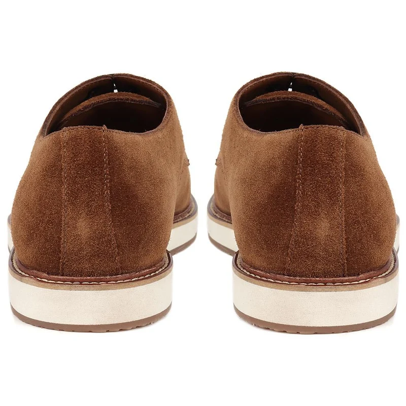 Lowen2 Suede Casual Lace-Ups - LOWEN2 / 325 114 - Tobacco