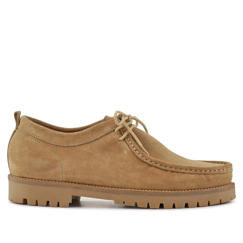 Patchway Leather Moccasins - PATCHWAY / 327 103 - Sand