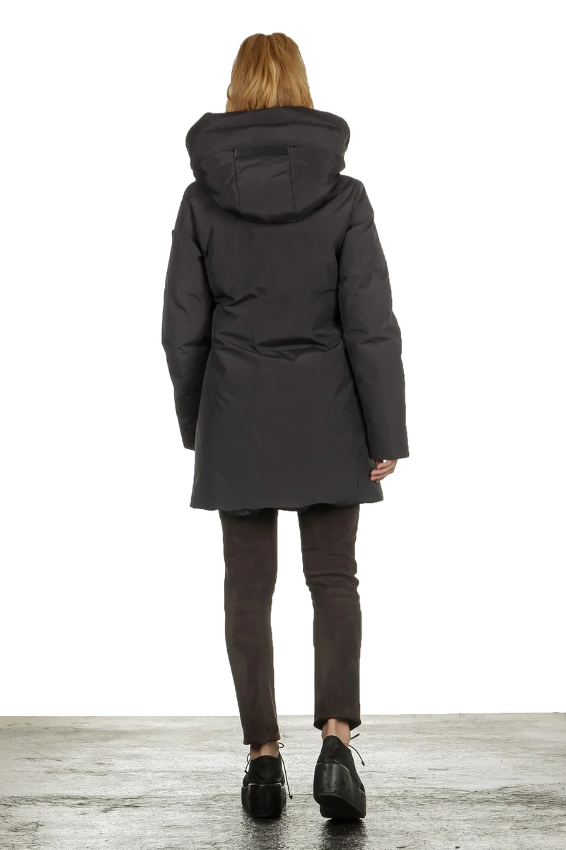 OUTHERE Damen Thermo Parka CALLA DOWN JACKET schwarz