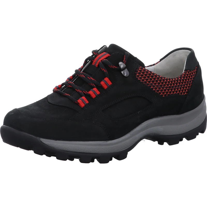 Waldläufer Wanderschuh Holly schwarz