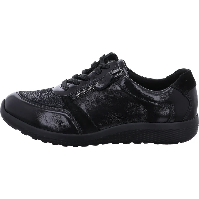 Waldläufer Schnürschuh M-Ira-Soft schwarz