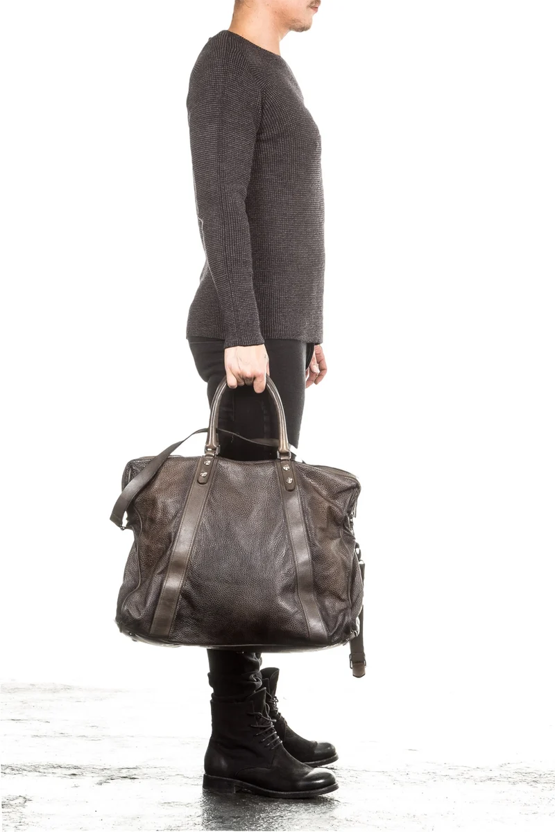 numero 10 Leder Tasche braun