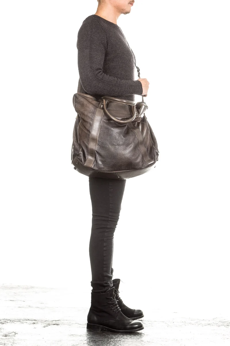 numero 10 Leder Tasche braun