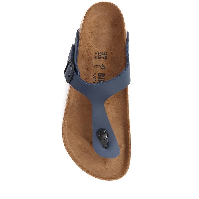 Birkenstock Gizeh Toe Post Sandals - BIRK29507 - Navy