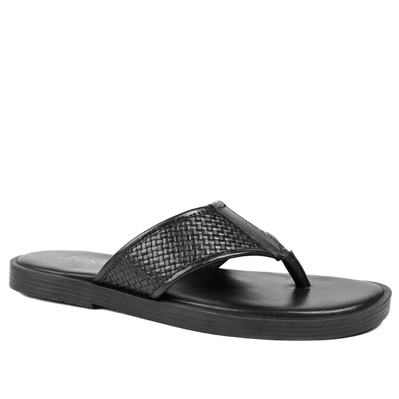 Wallgate Premium Leather Toe Post Sandals - WALLGATE / 329 186 - Black