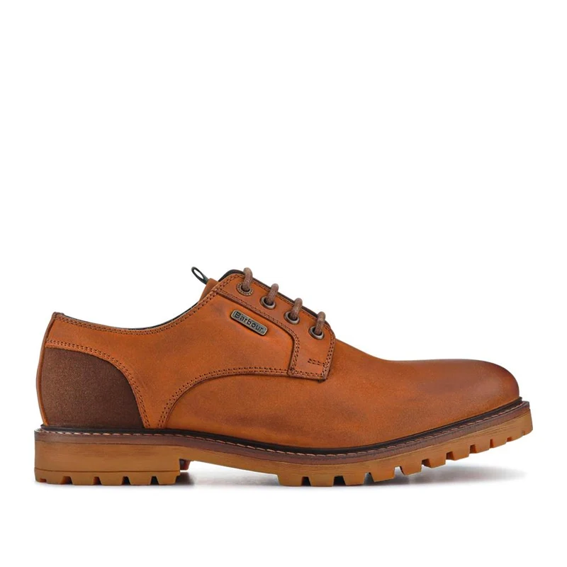 Sandstone Leather Lace-Up Shoes - BARBR38503 / 324 445