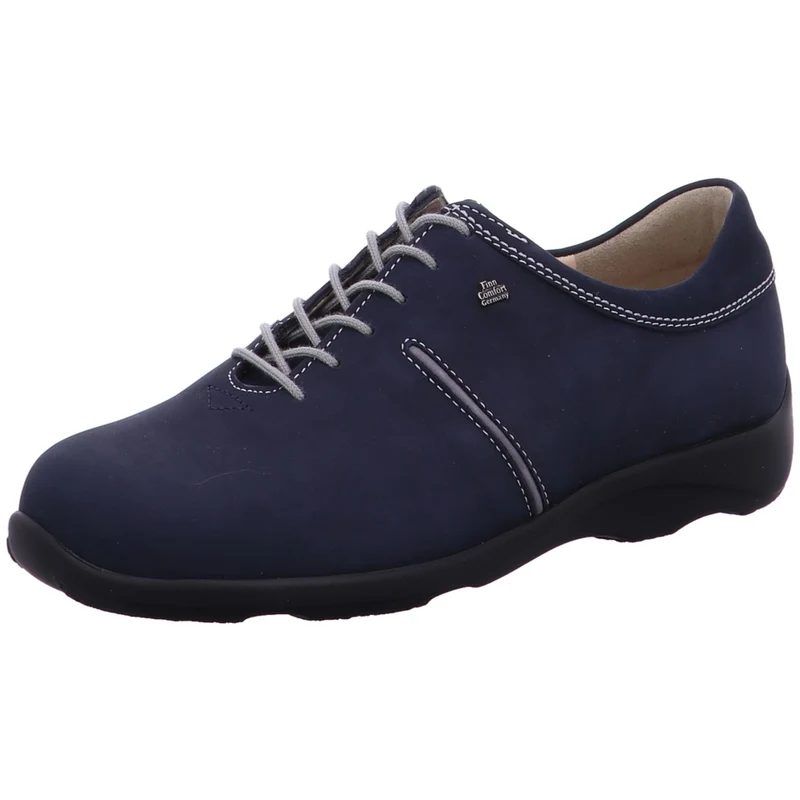 FinnComfort Schnürschuh Belfort d'blau