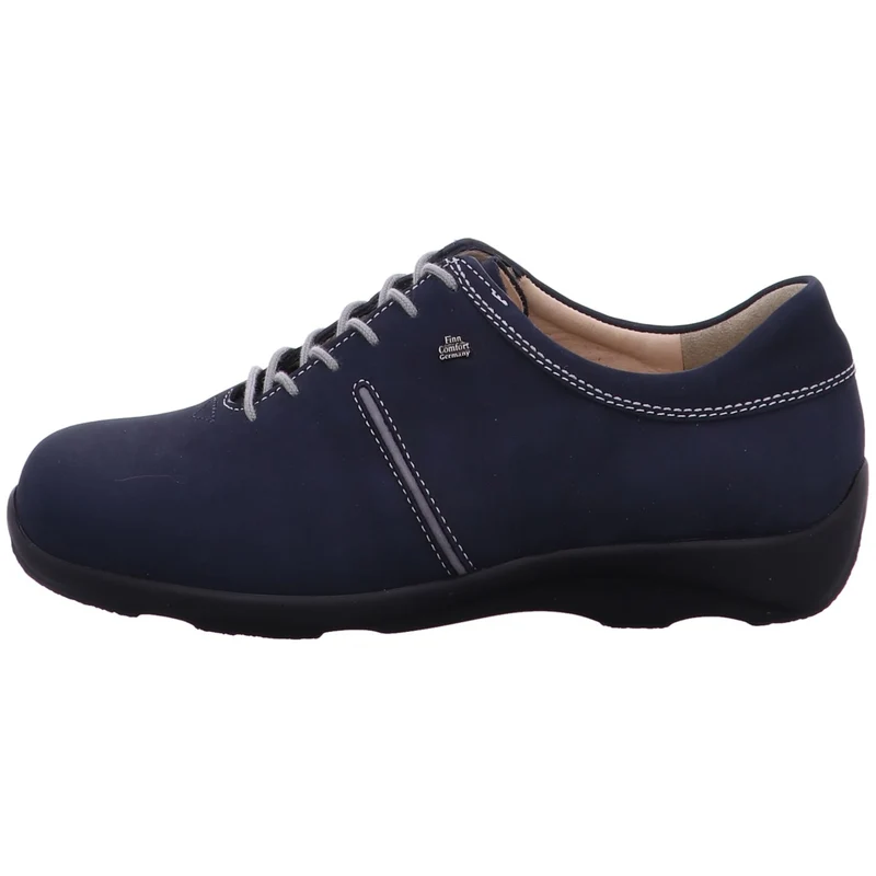 FinnComfort Schnürschuh Belfort d'blau