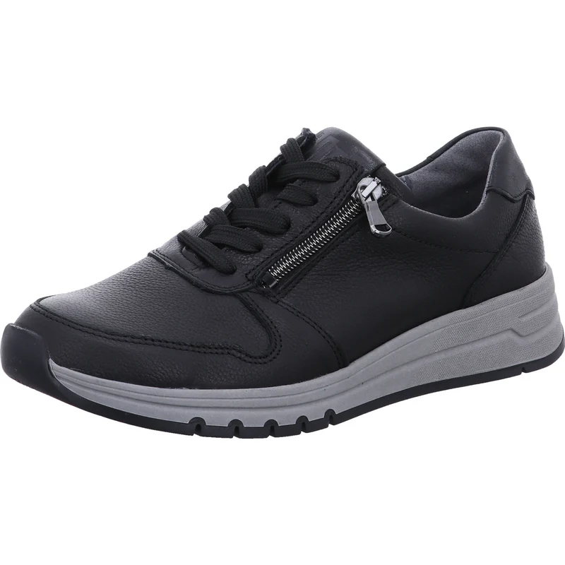 Waldläufer Schnürschuh H-April schwarz