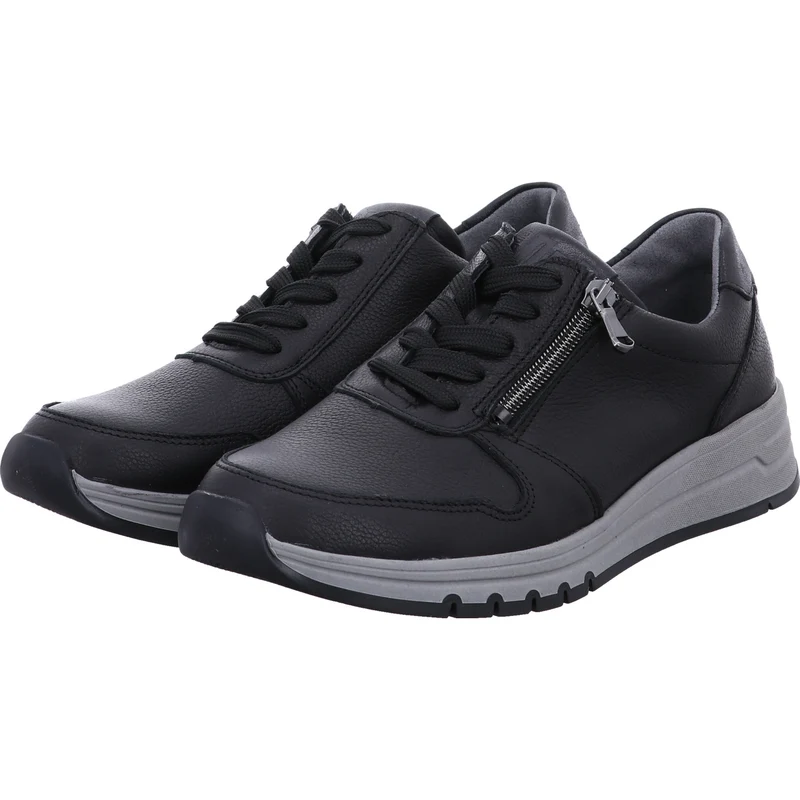 Waldläufer Schnürschuh H-April schwarz