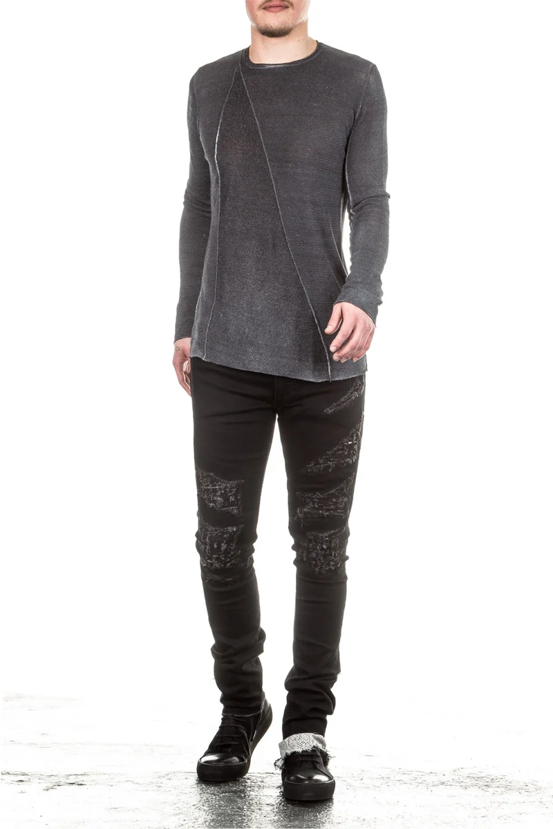 Fagassent Herren Jeans LENBRANT schwarz