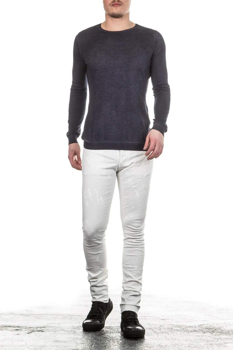 Fagassent Herren Jeans JESUS beschichtet weiß