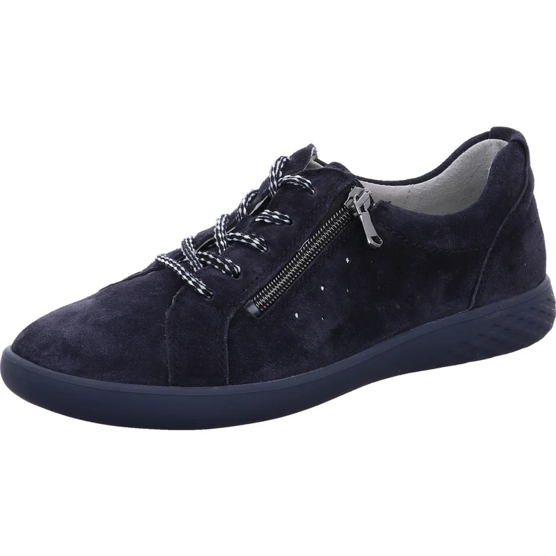 Waldläufer Schnürschuh H-Cloé blau
