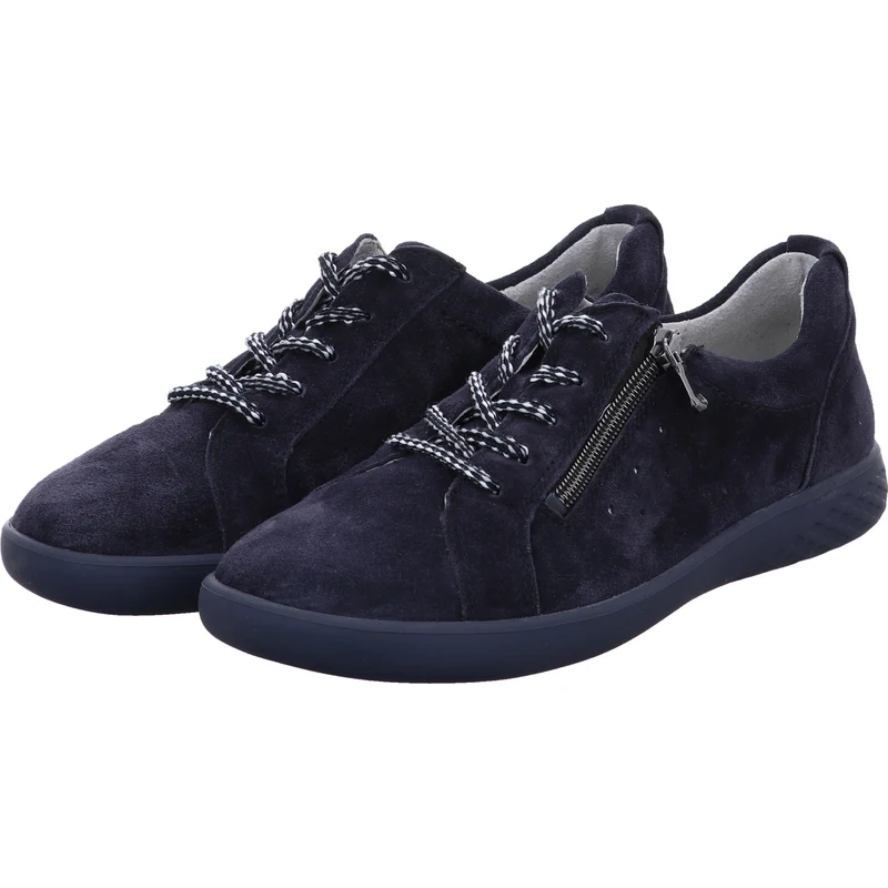 Waldläufer Schnürschuh H-Cloé blau