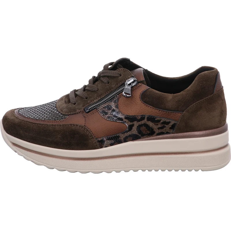 Waldläufer Schnürschuh K-Luana-Soft br.-kombi.