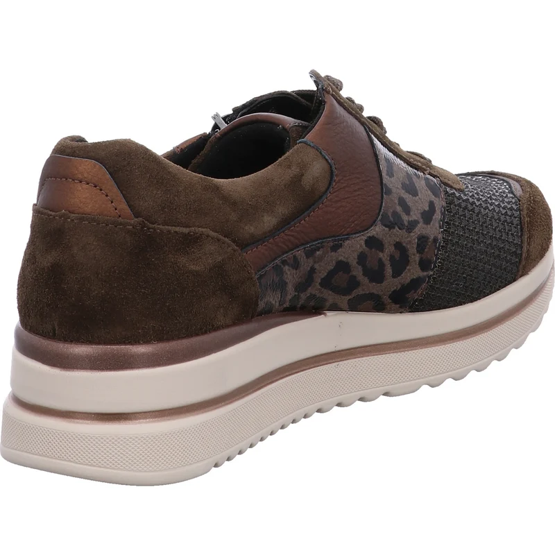 Waldläufer Schnürschuh K-Luana-Soft br.-kombi.