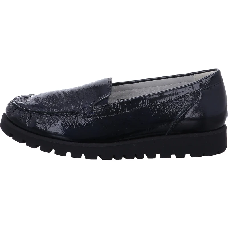 Waldläufer Slipper Hegli blau