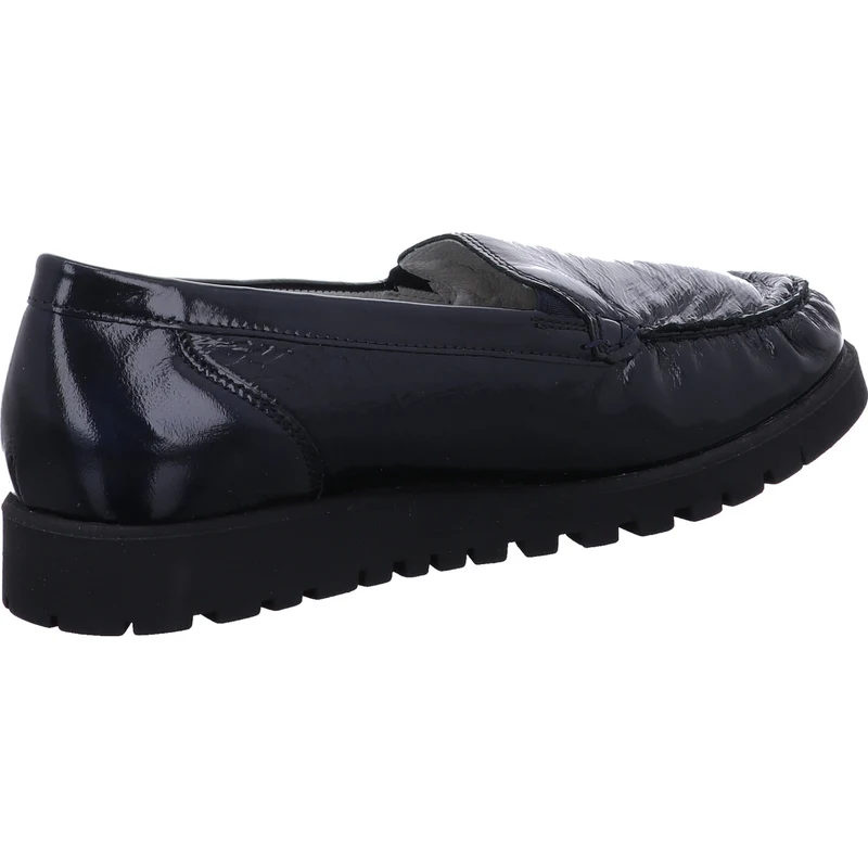 Waldläufer Slipper Hegli blau