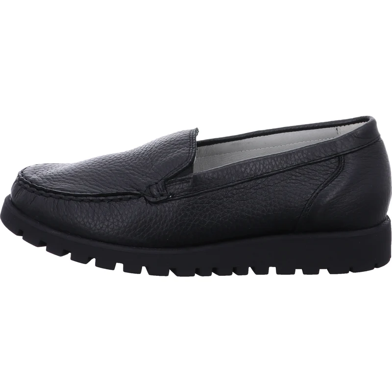 Waldläufer Slipper Hegli schwarz