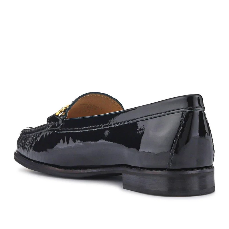 Lorella Wide-Fit Slip-On Shoes - LORELLAWIDE / 327 459 - Black Patent