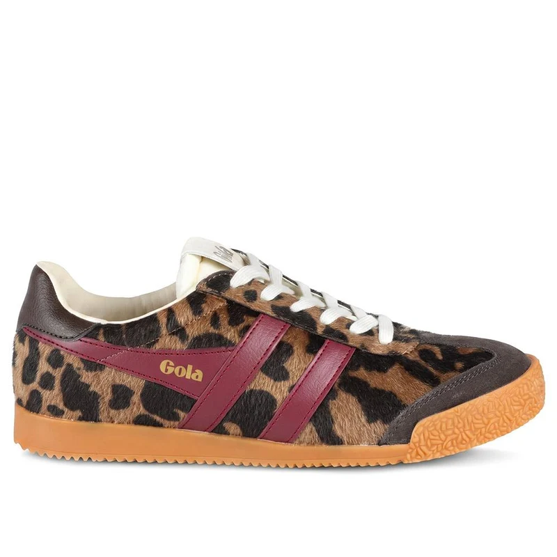 Gola Elan Savanna Lace Fastening Leather Trainers - JAC43507 / 328 799