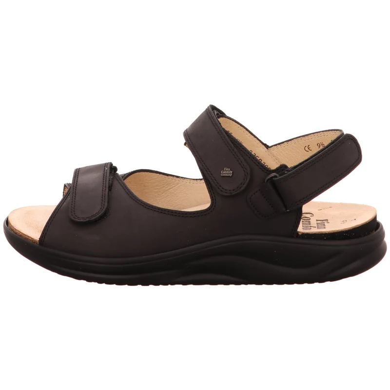 FinnComfort Sandale Corinth schwarz