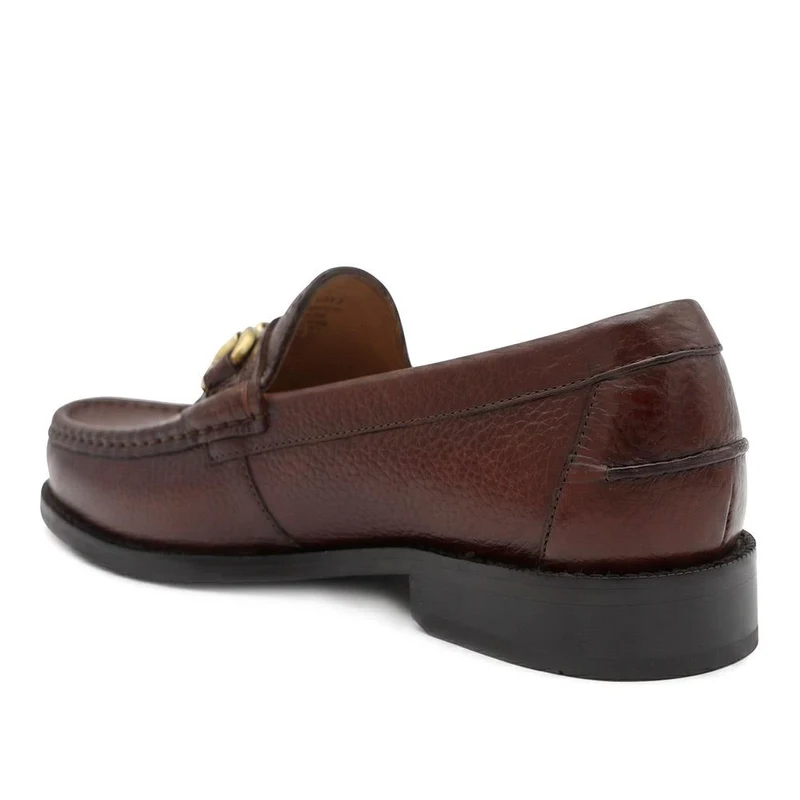 Roan Leather Slip-On Shoes - ROAN / 326 791 - Tan Grain
